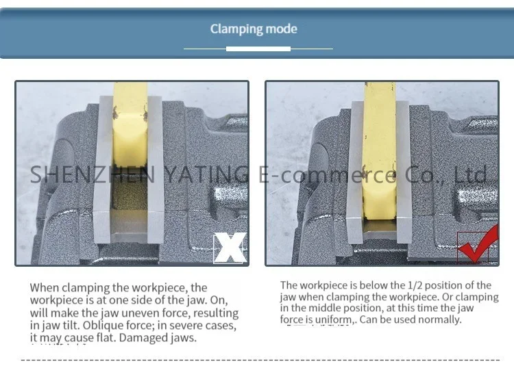 NewElectric 8 Inch QH Heavy Duty Milling Machine Flat Pliers Drilling Machine Pr