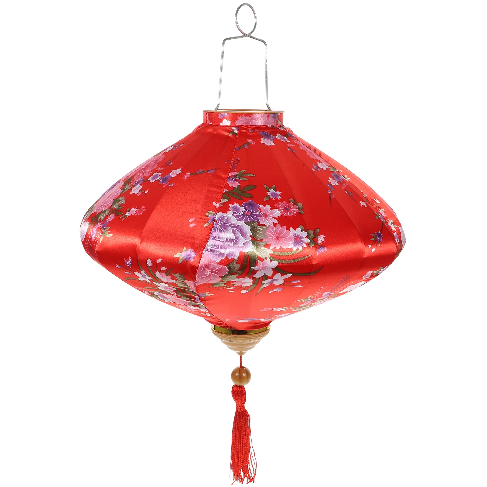 

Vietnamese Silk Lantern Red Chinese Lantern Japanese Flowers Lanterns Oriental Style Traditional Decoration New Year Wedding