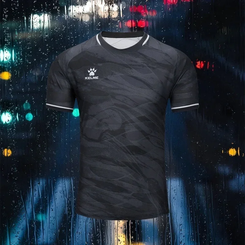 ثلاثية الأبعاد مطبوعة جديدة KELME تي شيرت رياضي لك...