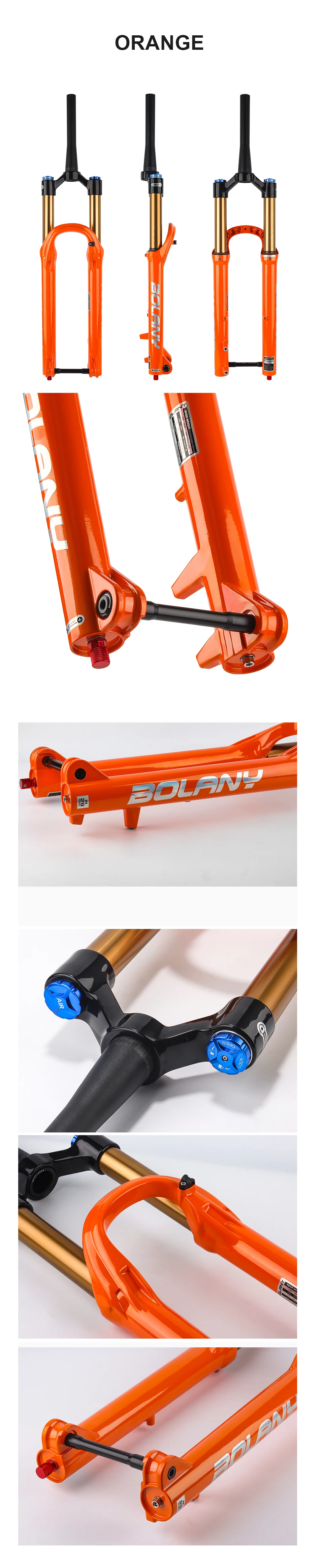 27.5/29Inch Mountain Bike Boost Air Fork 160mm Travel 15x110mm