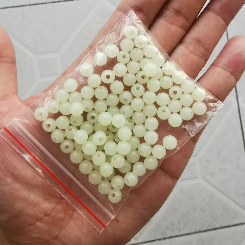 100Pcs Luminous 6mm