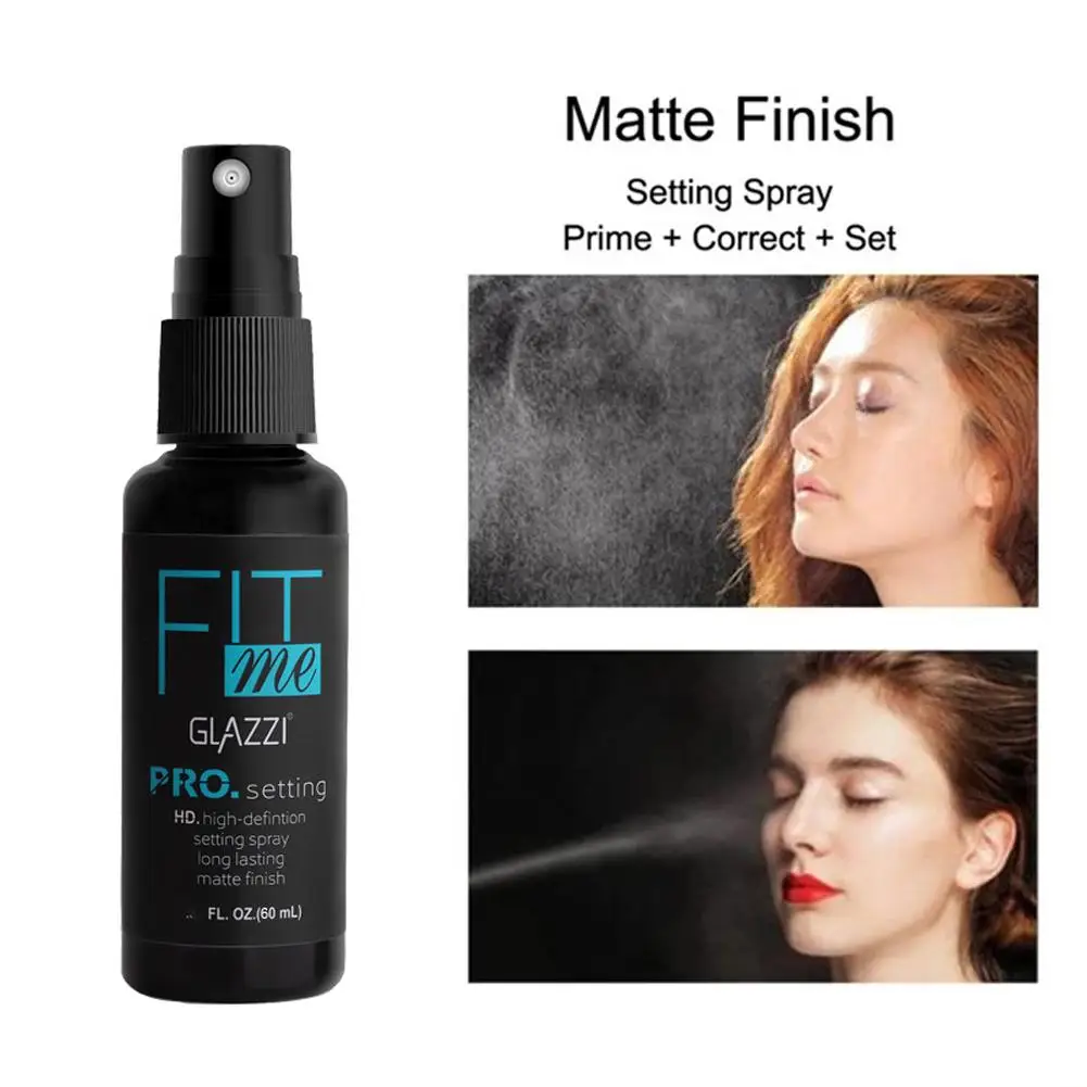 60ml Makeup Setting Spray Long Lasting Makeup Moisturizing Facial Liquid Matte Finish Setting Spray Oil Control Cosmetics makeup setting spray