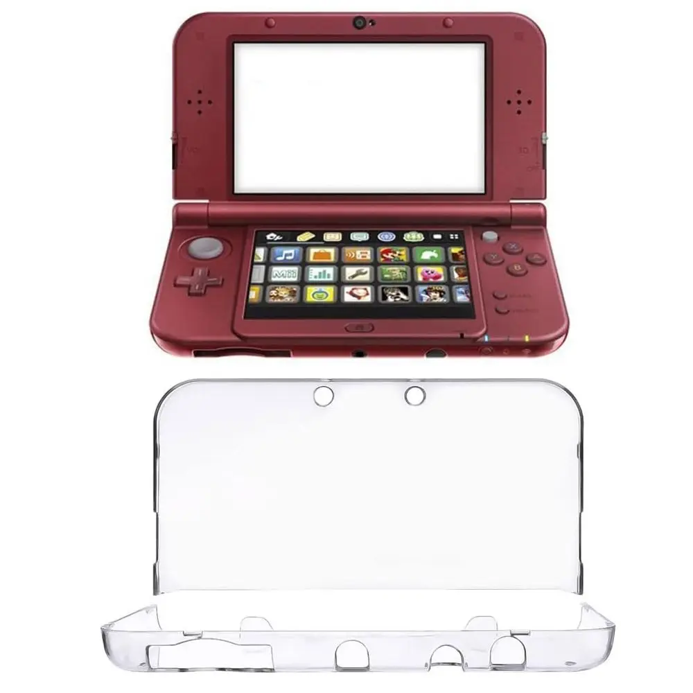 For NEW 3DS XL/LL Case - Ultra Clear Crystal Transparent Hard Shell Protective Case Cover Skin