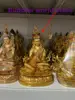 2025 large Exclusive COPPER Guru Rinpoche Padmasambhava Tibet Buddhism Buddha statue HOME Altar worship Effective protection 6