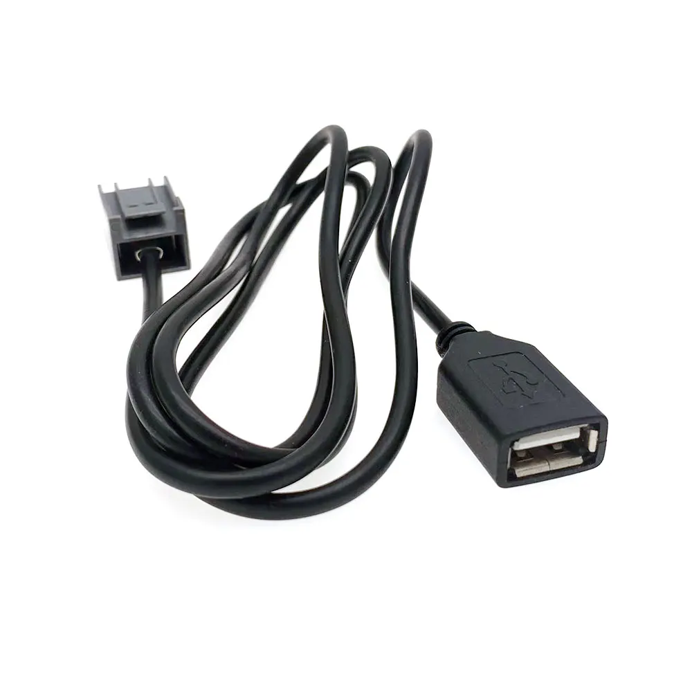 자동차 CD 라디오 스테레오 오디오 USB 어댑터 케이블, 미쓰비시 아웃랜더 ASX Lancer 2009 이후