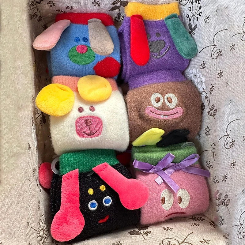 

Ugly Cute Funny Plush Socks Women's Thick Warm Autumn Winter Mid-tube Socks Small Cute Couple Christmas Sleeping Fleece Sock