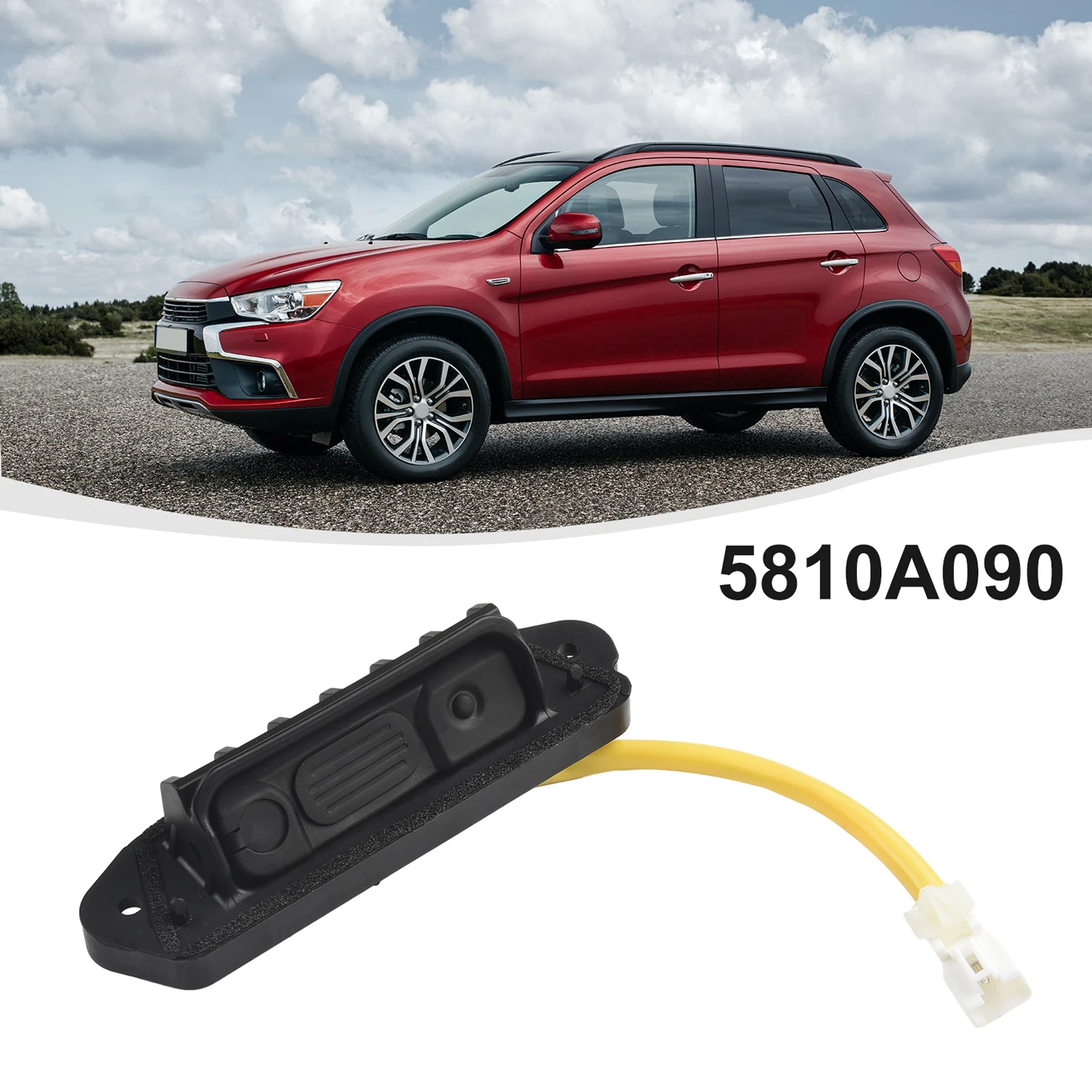 

Switch Trunk Opening Switch Trunk Opening Switch ABS Black Car Accessories Opening Switch For Mitsu Bishi Outlander