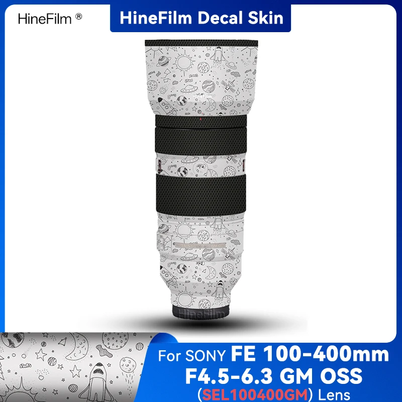 SEL100400GM 100-400GM Lens Decal Skins 100400 Lens Wrap Cover