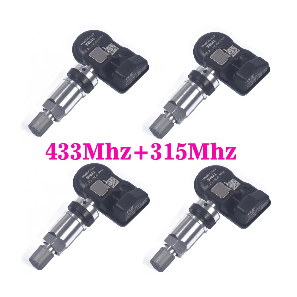 Car MX TPMS Sensor 315MHz 433MHz Sensor 2in1 Clone-able Programming Sensors For TS501 TS508 Tire Pressure Monitoring