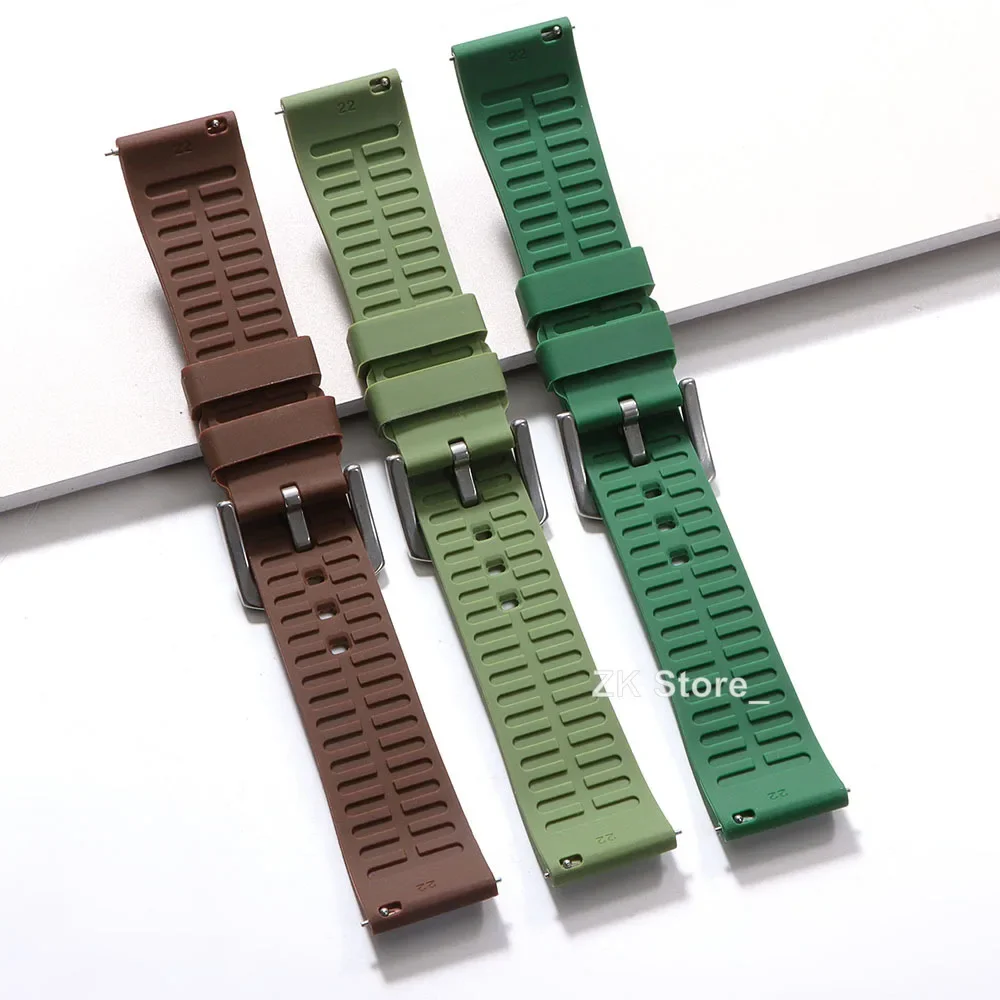 Soft Silicone Quick Release Waterproof Sport Watch Band Strap - Premium Wristband Accessory