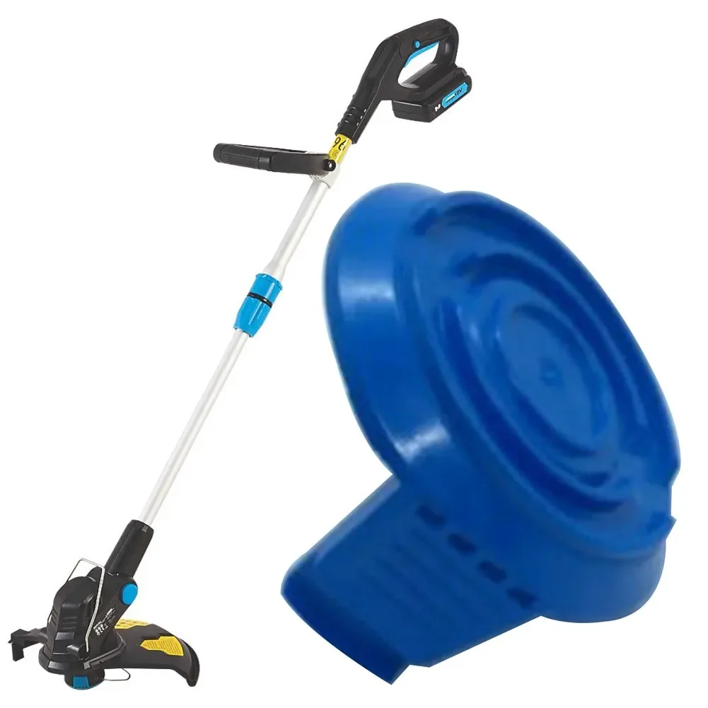 

Spool Cover Cap Adapt For Grass Trimmer Blade Tool Blue Plastic Garden Part Lawnmower Spool Garden Repair Tool Part Supply