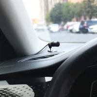Car Audio Microphone 3.5mm Clip Jack Plug Mic Stereo Mini Wired External Microphone For Auto DVD Radio 2/3m Long Professionals 4