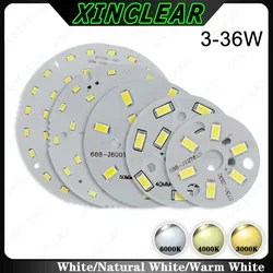 High Bright SMD5730 Light Board 3W 5W 7W 9W 12W 15W 18W 24W 30W 36W Lamp Panel PCB With LED For DIY LED Bulb Light Ceiling Lamp
