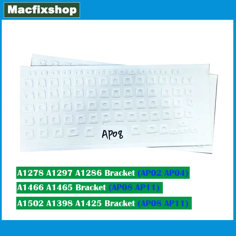 

Кронштейн для ноутбука AP02, AP04, AP08, AP11 для MacBook Air Pro, A1466, A1465, A1278, A1297, A1286, A1502, A1398, A1425, зажимы для ключей США, петли