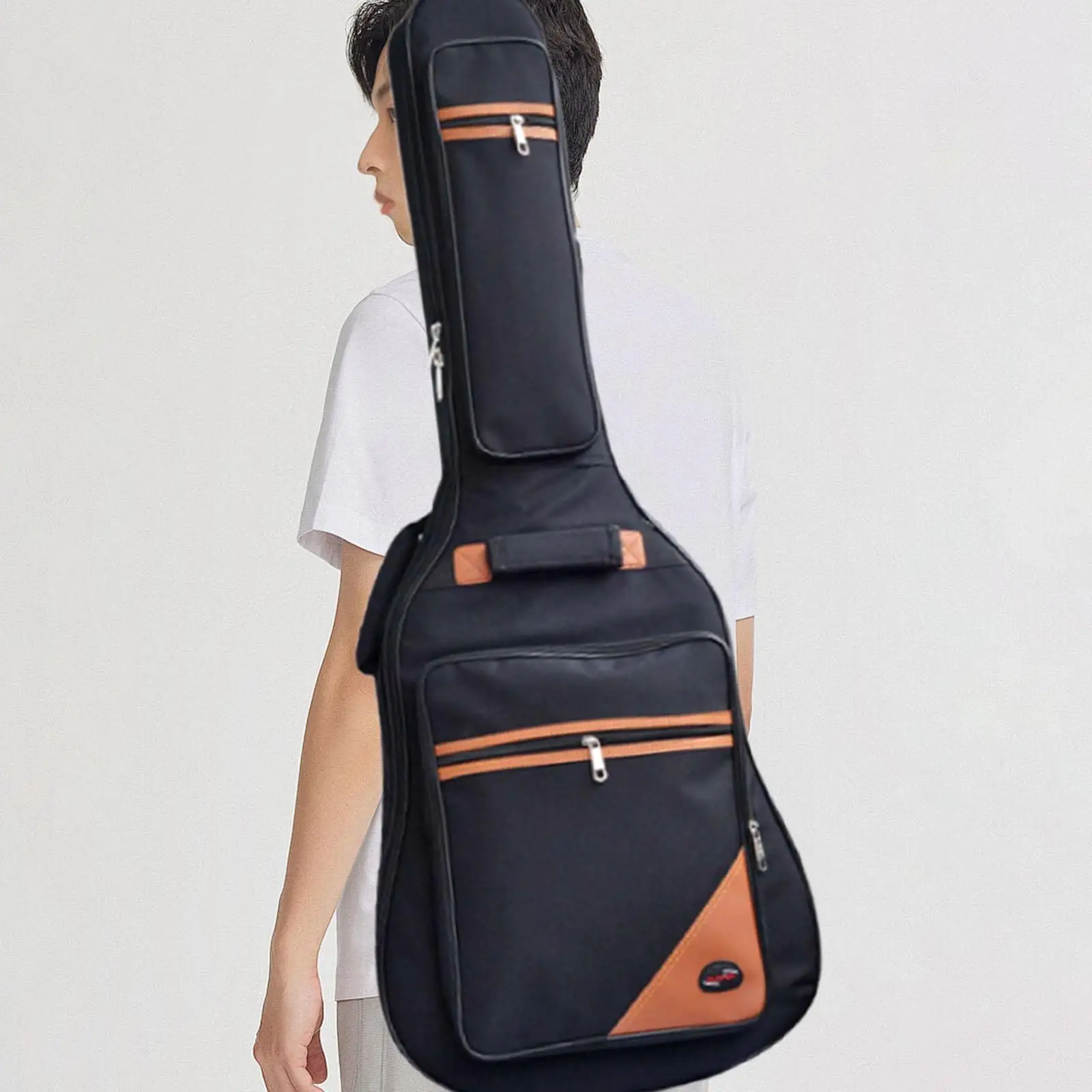 Guitar Bag 42inch Oxford Waterproof Double Shoulder Soft Thick Padding Guitar Case,Guitar Carrying Bag Backpack Padded Soft Case