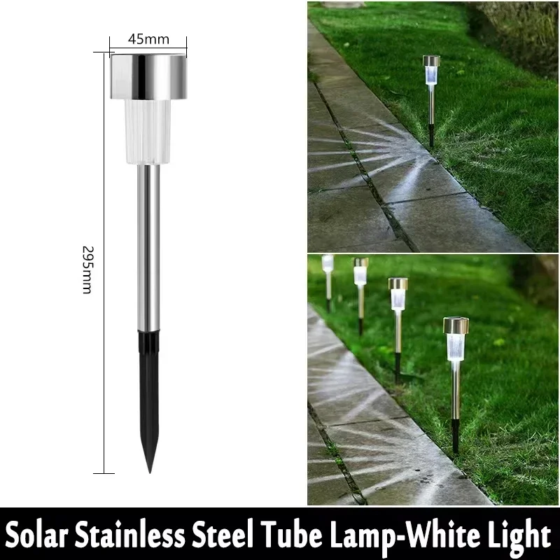 Outdoor Solar Landscape Lawn Lights Garden Lights Waterproof Decoration Lights for Pathways Patio Yards Lawns Walkways