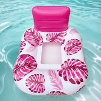 Pool Lounge Float Inflatable Pool Floats Ergonomic Pool Float Lounger Comfortable Water Floating Recliner for Adults Kids 2