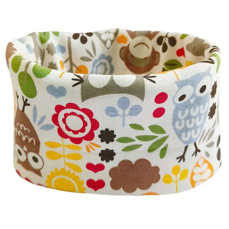 New Cotton Baby Scarf Infant Muffler Spring Autumn Winter Kids Neck Gaiter Boys Girls Neckerchief Children Scarves 3