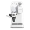 Single-Serve Conical Burr Coffee Maker 3 Size Options HomeBarista Reusable Filter Cup White Eco-Friendly Compact Brewing 1
