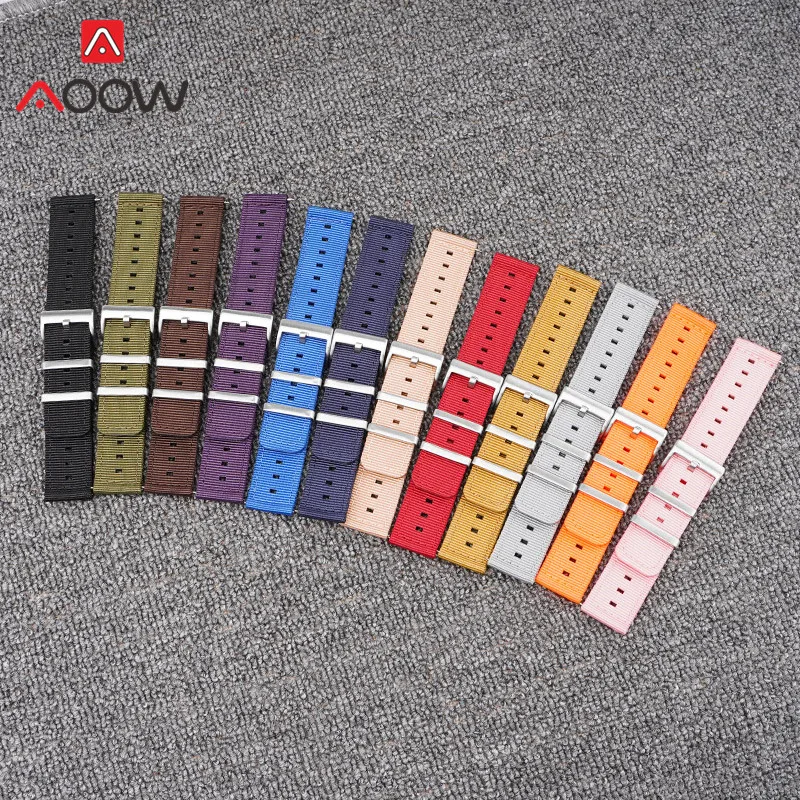 18/20/22/24 مللي متر المنسوجة حزام النايلون الفولا...