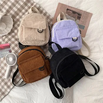 Mini Backpack Corduroy