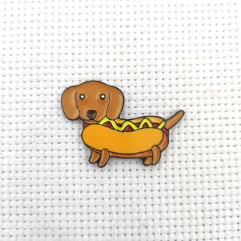Magnetic Needle Minders Sewing Magnet, Cute Hot Dog Needle Keeper for Cross Stitch, Needle Nanny Embroidery Needlework Supplies 6