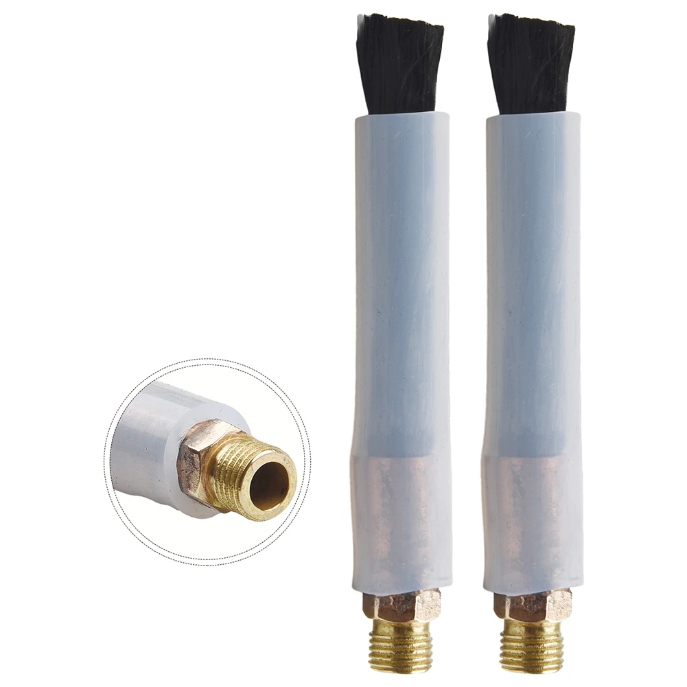 Cleaning Brush 2pcs Carbon Fiber Pickling Brush Electrolytic Polishing For Weld Seam Bead Joint Cleaning Machine