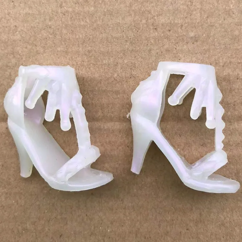 Stylish High Heeled Doll Shoes - Trendy 1/6 Scale Footwear Accessories