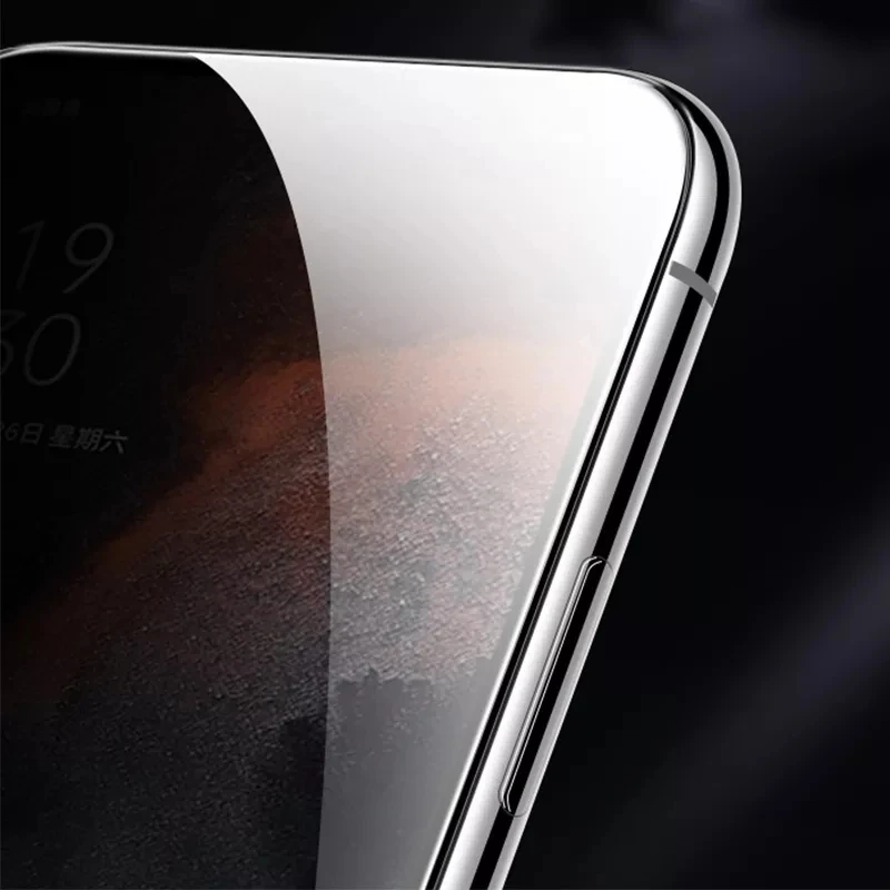 Realme 9 Pro Plus 용 Anti Spy 강화 유리 Realme9 Pro Plus 투명 검정색 보호 유리 용 개인 정보 보호 화면 보호기