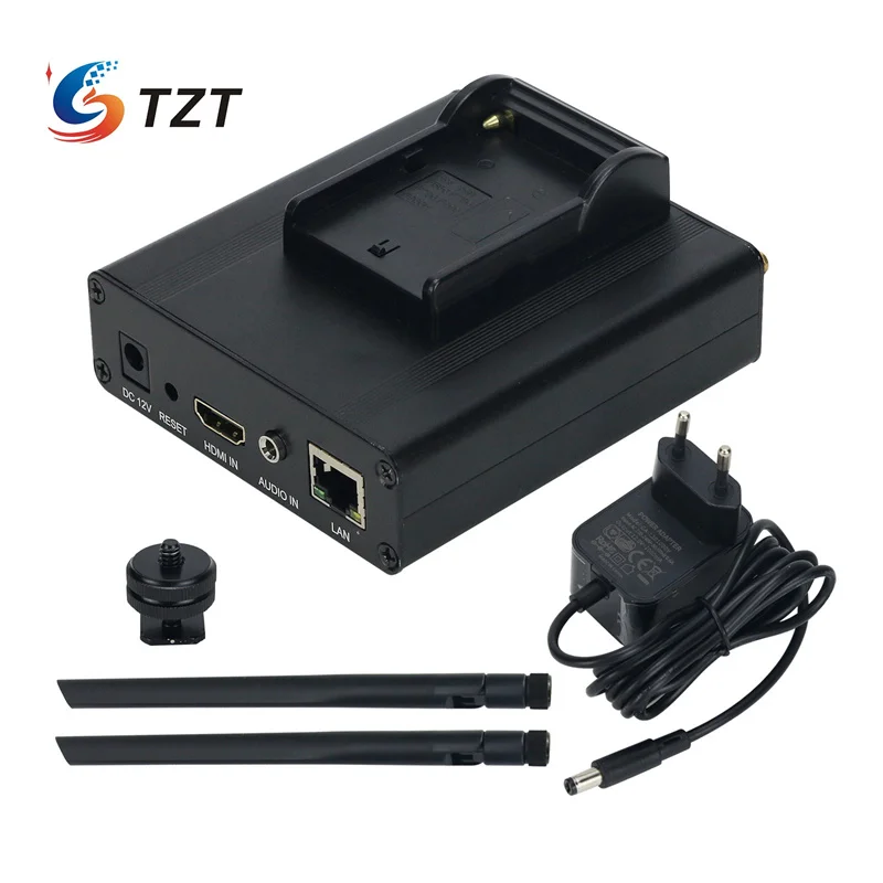 

TZT H.264 Encoder HDMI-Compatibe Video Encoder 1920x1080 Low Latency For IPTV Live Streaming BM3000B-W5-H