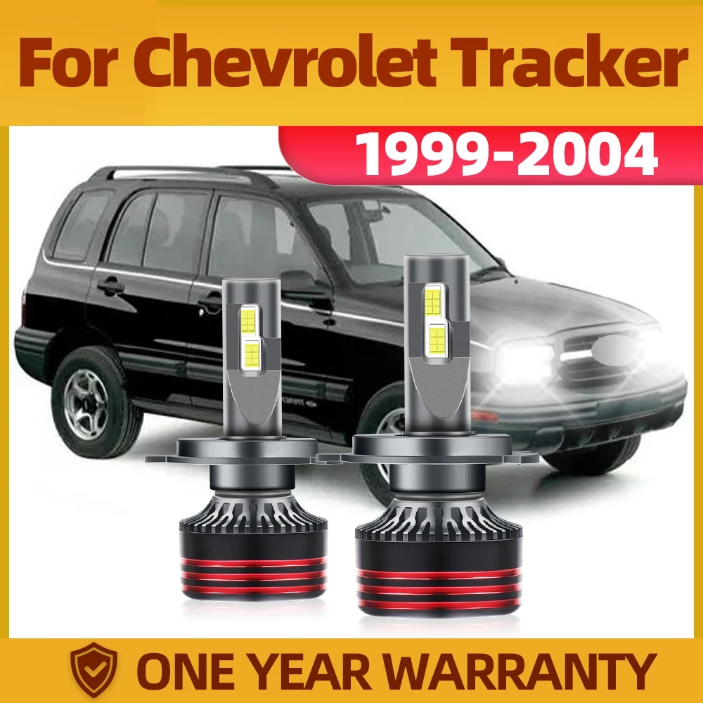 

TEENRAM Auto Led Headlight Car Bulb 6000K H4 Car Accsesories IP68 Waterproof Car Headlight For Chevrolet Tracker 1999-2004