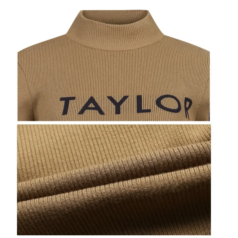 New Women's Golf Clothing Outdoor Sports Knitted Hoodie Simple and Fashionable Women's Golf Jacket Wear for Women
