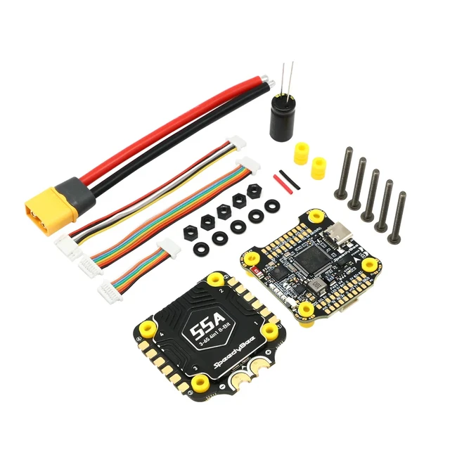 Speedybee F405 V4 Stack BLS 55A 4-in-1 ESC&FC 30x30 RC iNAV Betaflight Configure Bluetooth 3-6S FPV 5-8 inch frame Drone Parts 6