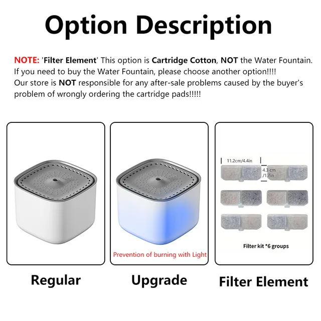 3L Cat Water Fountain Auto Recirculate 2