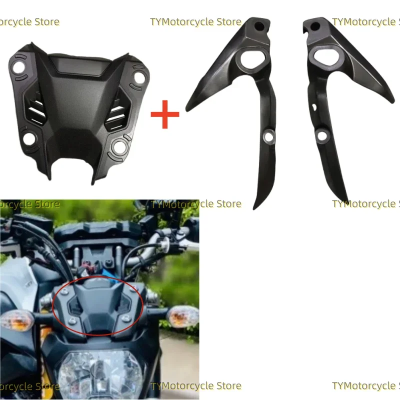 Motorcycle Front Headlight Side Turn Signal Cover Fairing Fit For YAMAHA MT-07 FZ-07 MT07 FZ07 2012 2013 2014 2015