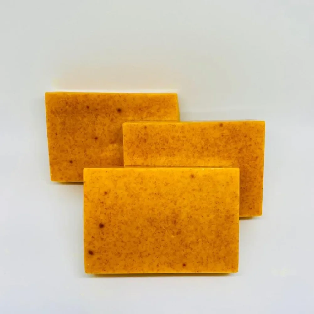 100g Turmeric Kojic Acid Soap Hand Made Soap Lemon Shower and Facial Soap