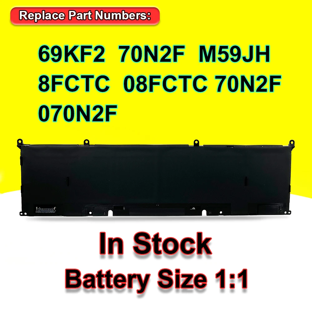 Bateria do Portátil para Dell Xps 15 9500 9510 9520 Precisão 5550 5560 5570 Alienware M15 r3 r4 M17 r4 Inspiron 7510 7610 69kf2 - Imagem 5