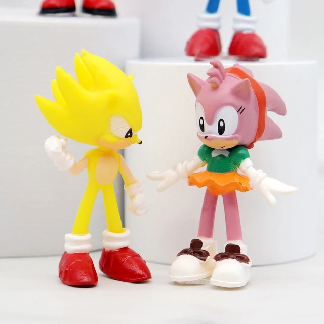 6pcs/set Super Sound Sonic Movie Game Dolls Shadow Hedgehog Pvc Figure  Model Toy Kids Birthday Gift - Action Figures - AliExpress