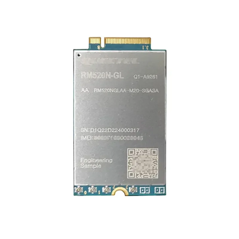 

New Quectel RM520F-GL 5G based on Snapdragon X65 support sub-6GHz and mmWave dual connectivity NR M.2 module for Global