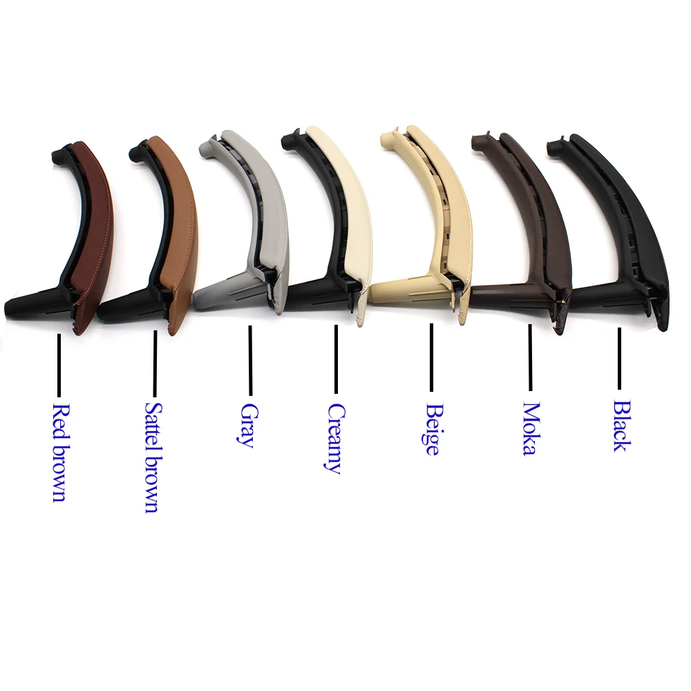 Lot De 4 Poignées Intérieures Marron Pour BMW X5 X6 E70 E71 E72 - Remplacement Facile - Pack Complet