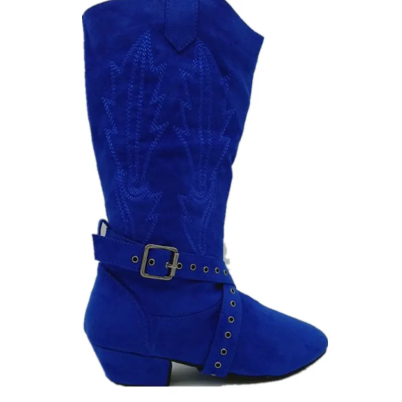 PracticeNewLatinDanceBootsBrownVariousPlatingSoftLatinSalsa