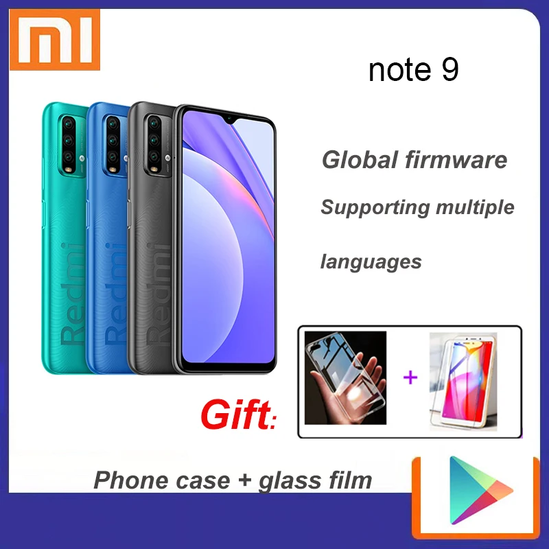 Xiaomi Redmi Note 9/9T Global ROM 4GB 128GB Smartphone 6000mAh Battery Snapdragon 662 Octa Core 48MP Camera 9T | Мобильные телефоны