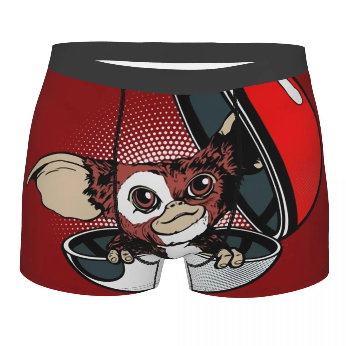 

Gremlins Gizmo Mogwai мужские боксеры, дышащие трусики, высококачественные шорты с принтом, идея для подарка