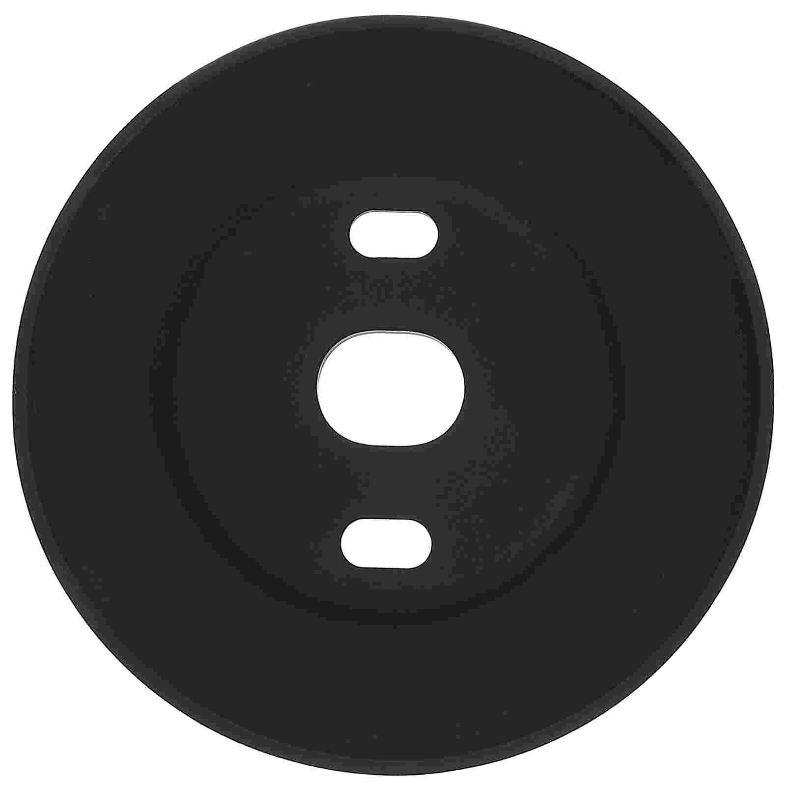 

Thermostat Cover Wall Plate Trim Kit for Supply Accessory Round Wall-mounted Thermostats Home