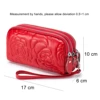 Genuine Leather Wallet Handbags For Women Embossing Process Rectangle Small Luxury Designer Female Messenger Purse 6