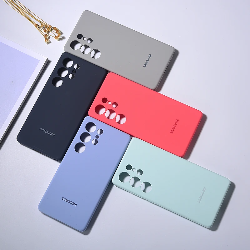 Premium Liquid Silicone Protective Phone Case - Soft Back Cover Shell