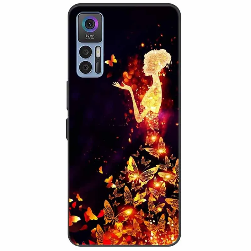 Shockproof Soft Silicone Cat TPU Back Cover
