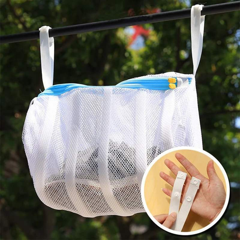 Shoes Washing Hanging Dry Bag Mesh Laundry Bags Home Using Clothes Washing Net Bag Shoes Protect Wash Bag Laundry Baskets classic