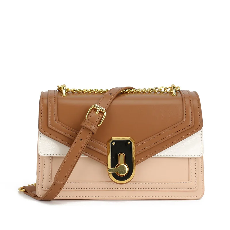 CGCBAG Bolsos de mano de lujo de diseñador de moda para mujer Bolso de hombro de cuero PU de alta calidad Bolso de mensajero informal para mujer
