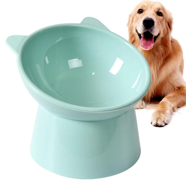 Acrylic Elevated Pet Stand for Cat and Dog with Bowls, Raised Food and  Water Bowls, Stand Feeder with Glass Bowl - AliExpress